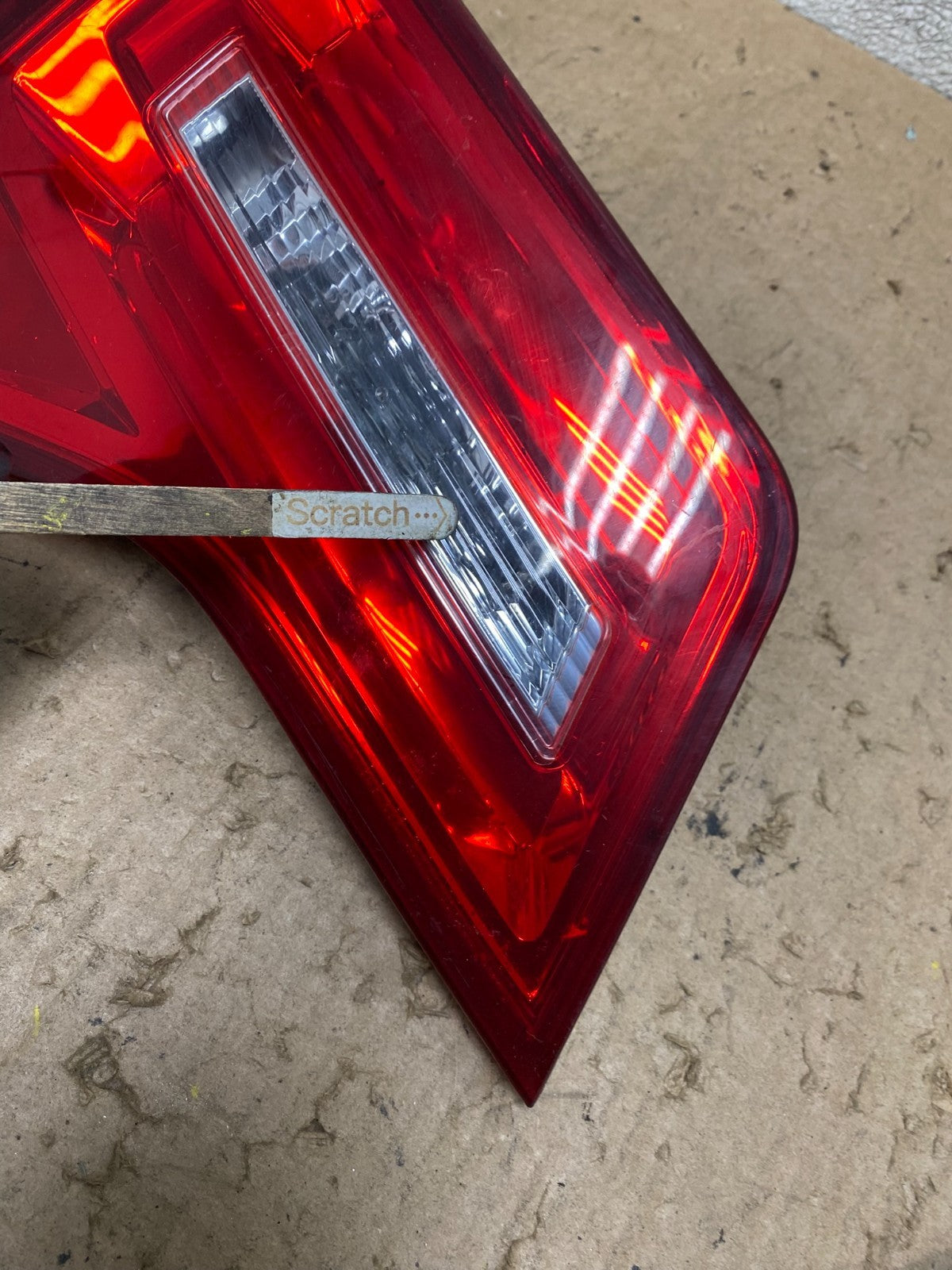 2007 2008 2009 Acura Mdx Left Driver Lh Side Inner Tail Light Oem X2168 DW4