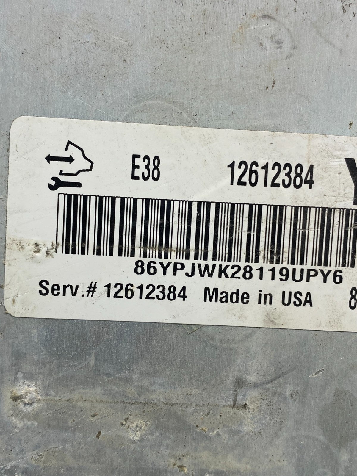 2008 2009 Chevrolet Silverado Engine Control Module ECM ECU AF8975 DG2