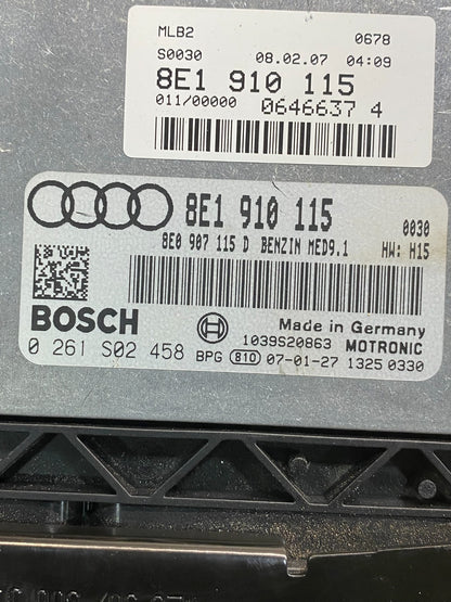 2008 to 2009 Audi A4 2.0L Engine Computer Ecu Pcm Ecm Pcu AD9972 DG2