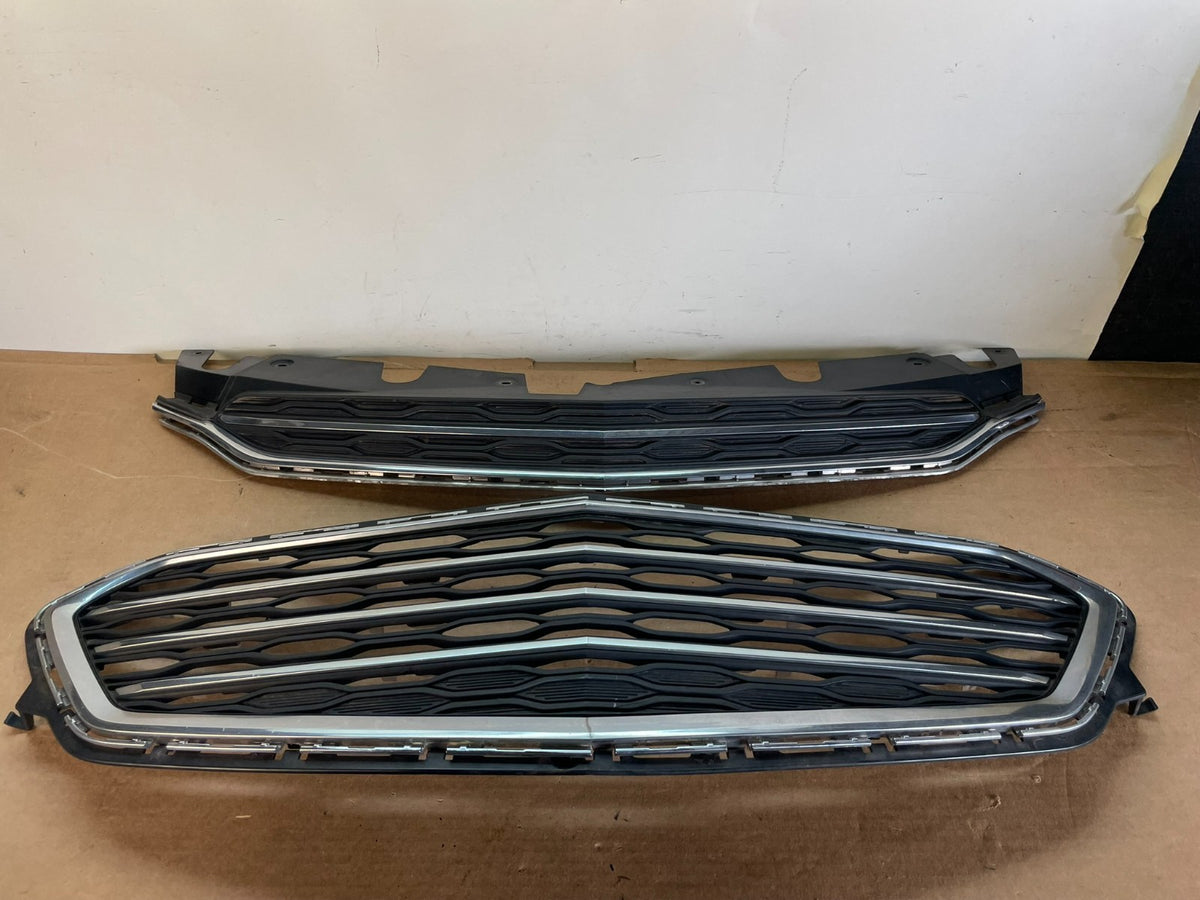2016-2017 Chevrolet Equinox Front Upper Lower Grille Bumper Grill Set AG0891 DG3