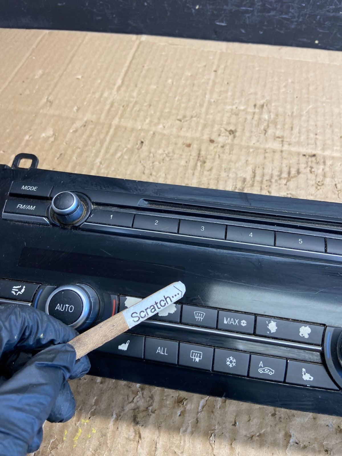 2009-2015 BMW F01 740i 750i Heater Ac Climate Radio Stereo Control AD1979 DG2