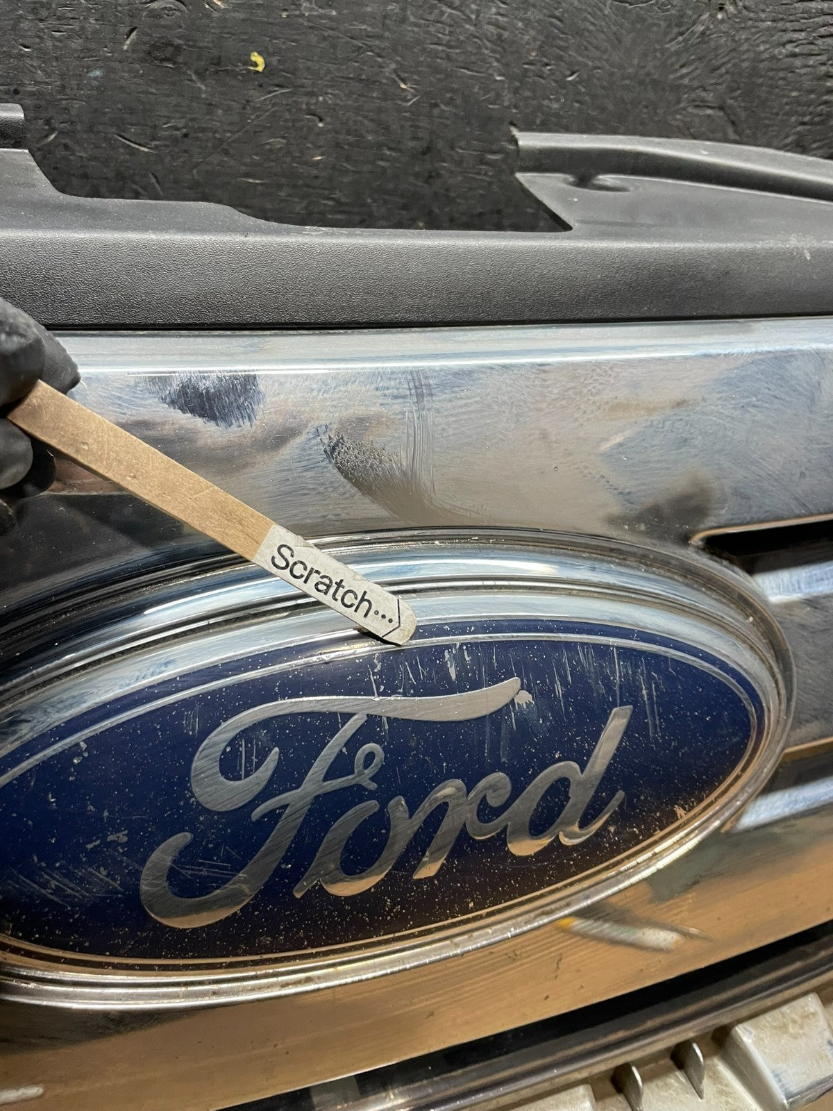 2007 2008 2009 2010 Ford Edge Front Upper Chrome Grill Grille Oem AA9036 DG3