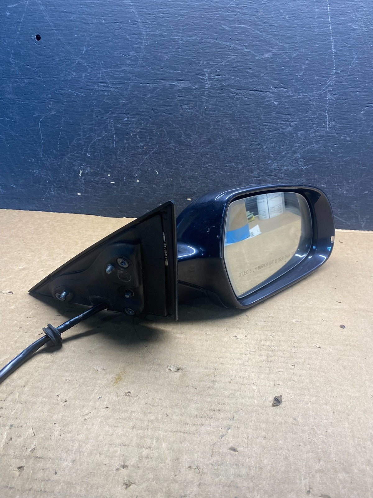 2009 to 2012 Audi A4 Right Passenger RH View Power Door Mirror AF6658 DG10