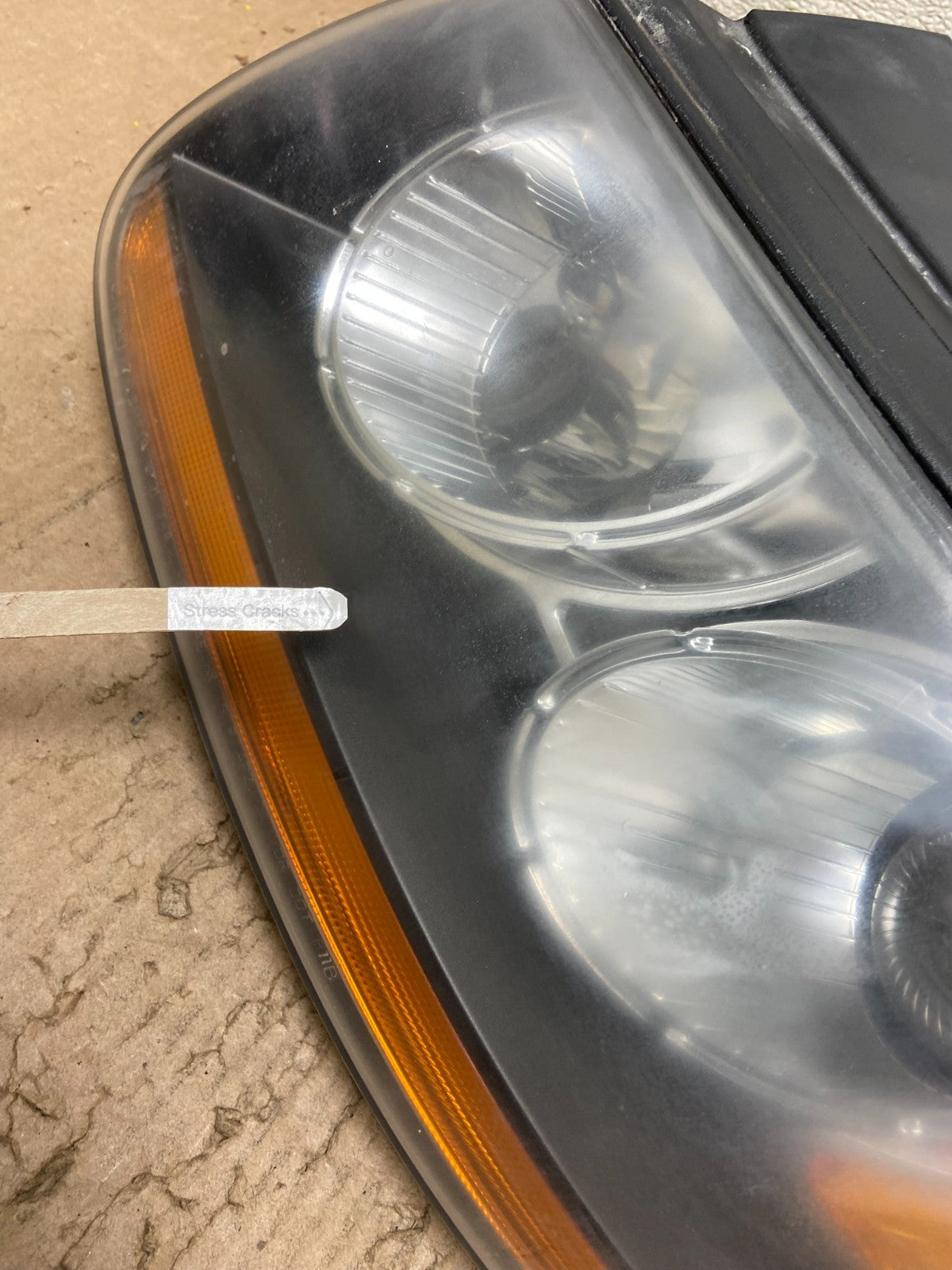 2007 2008 2009 Hyundai Santa Fe Left Driver LH Halogen Headlight Oem Y3233 DW3