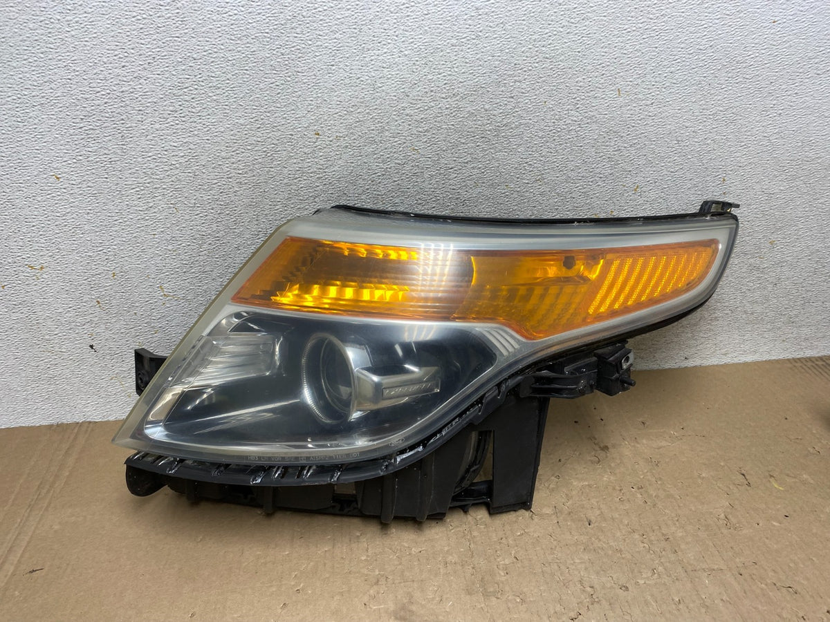 2011 to 2015 Ford Explorer Left Driver LH Halogen Headlight AJ2258 DW0
