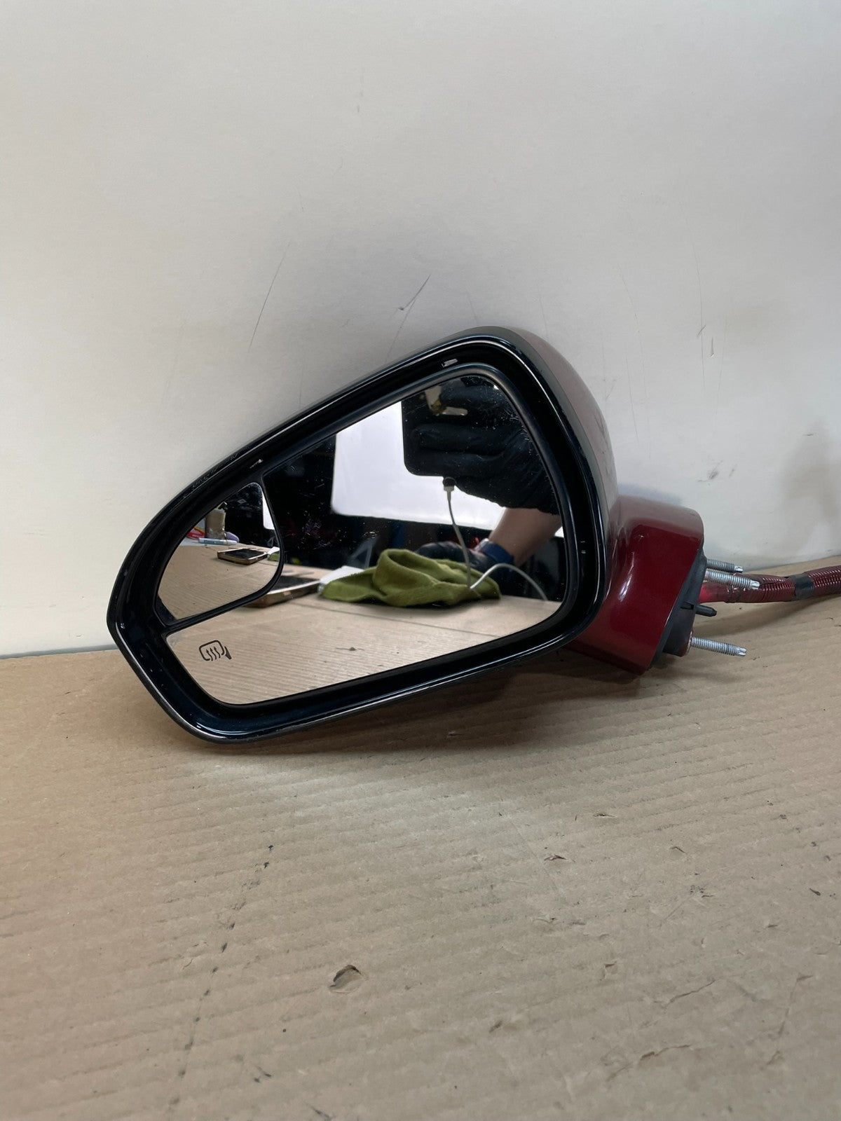 2013-2015 Ford Fusion Left Driver Side View Power Door Heated Mirror ah8742 DG7