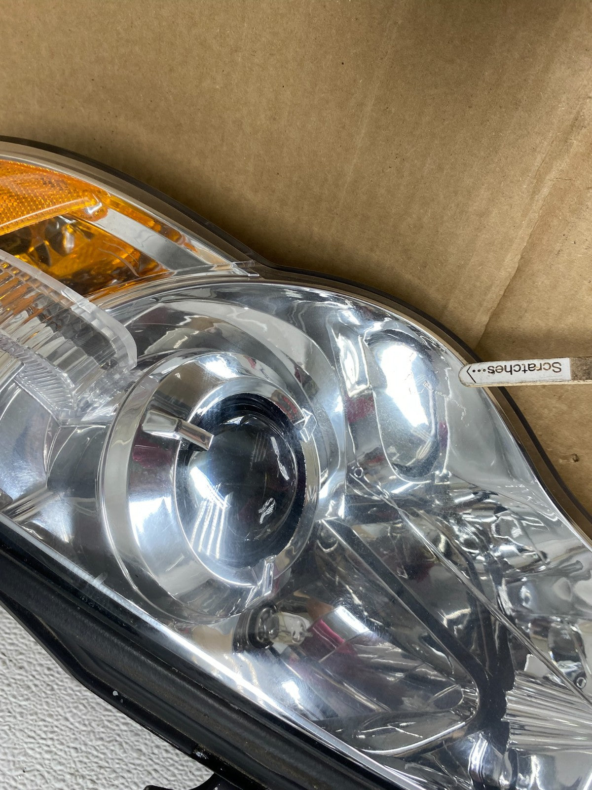 2006 to 2007 Subaru Legacy Left+Right Side Headlights DEPO AF9533 DW4