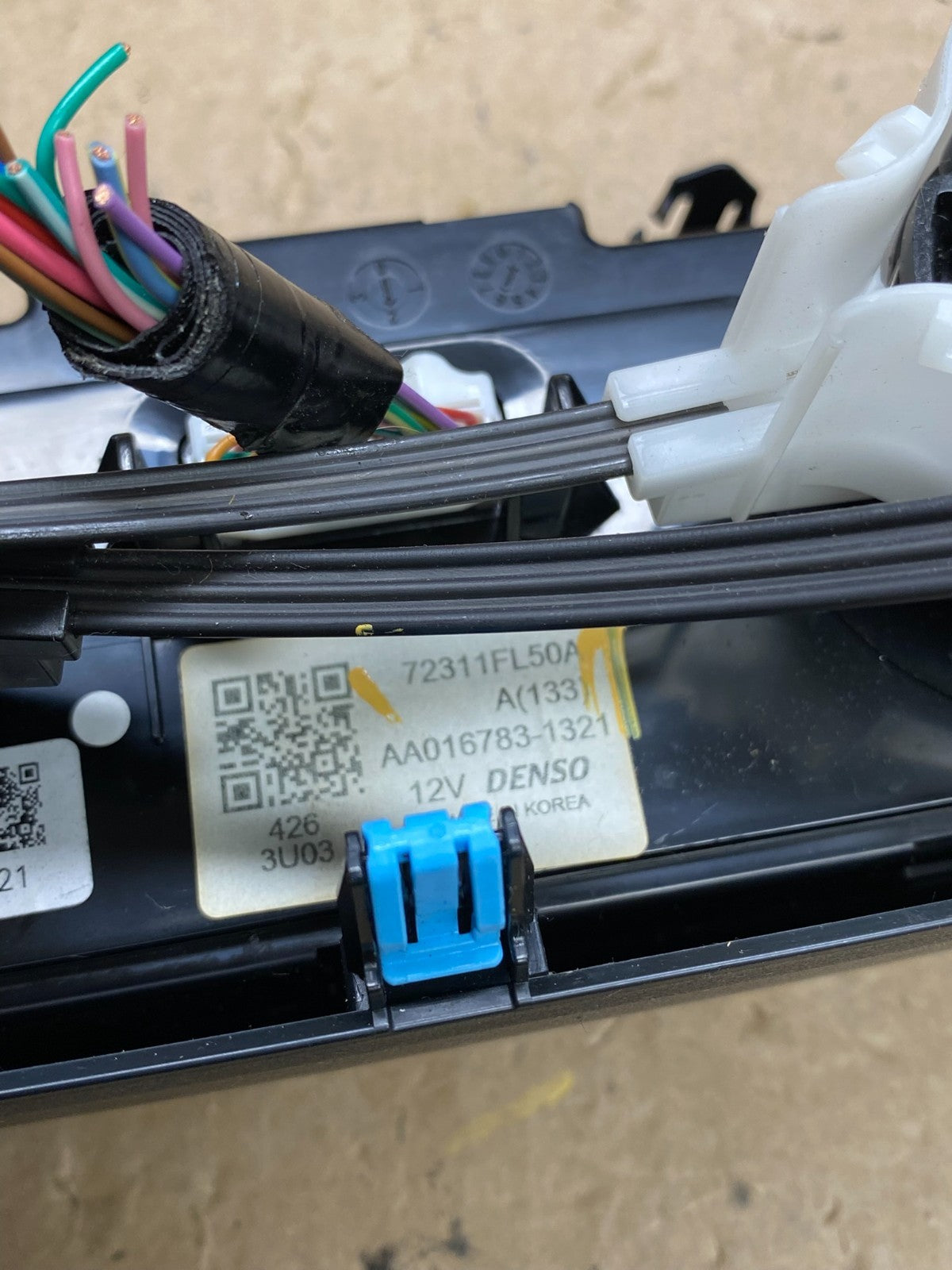 2017 to 2020 Subaru Impreza A/C Heater Climate Control Panel AC6579 DG5