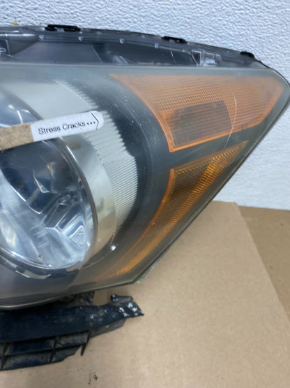 2008 to 2012 Honda Accord Sedan Headlight Left Driver Lh Side AE6703 DW4