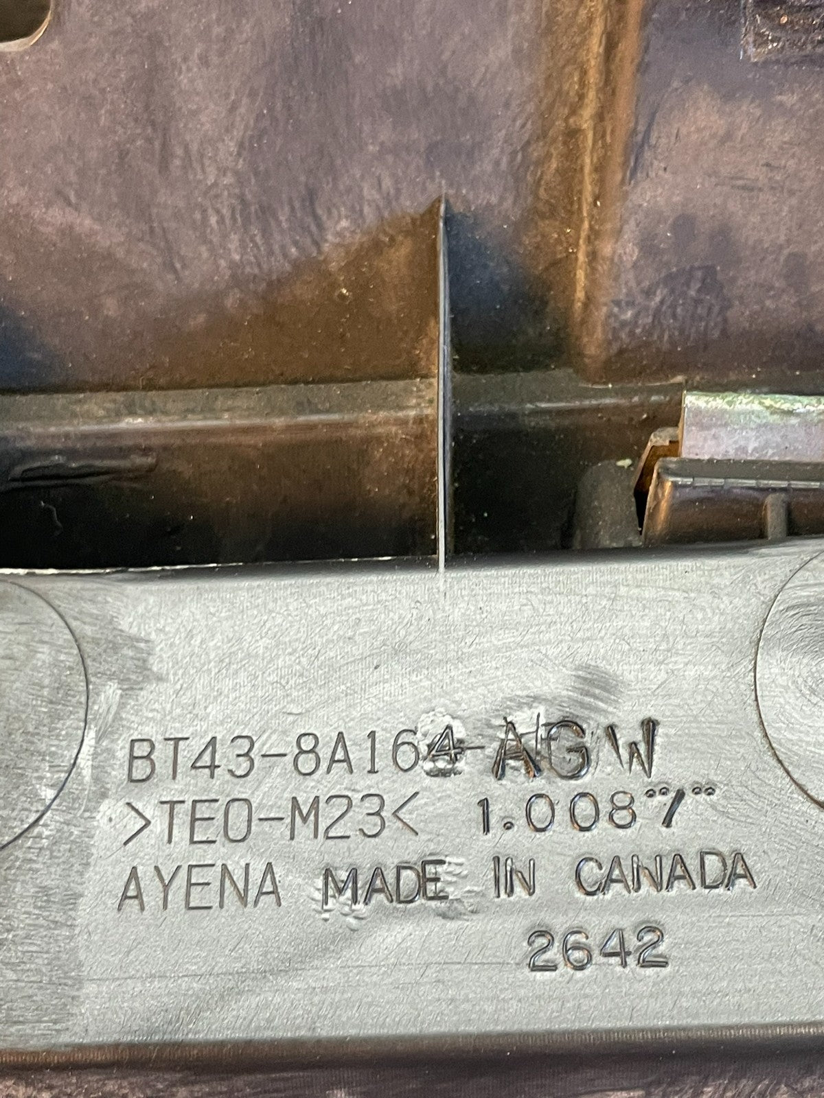 2011 2012 2013 Ford Edge Front Upper Chrome Grille Grill  AB7883 DG7