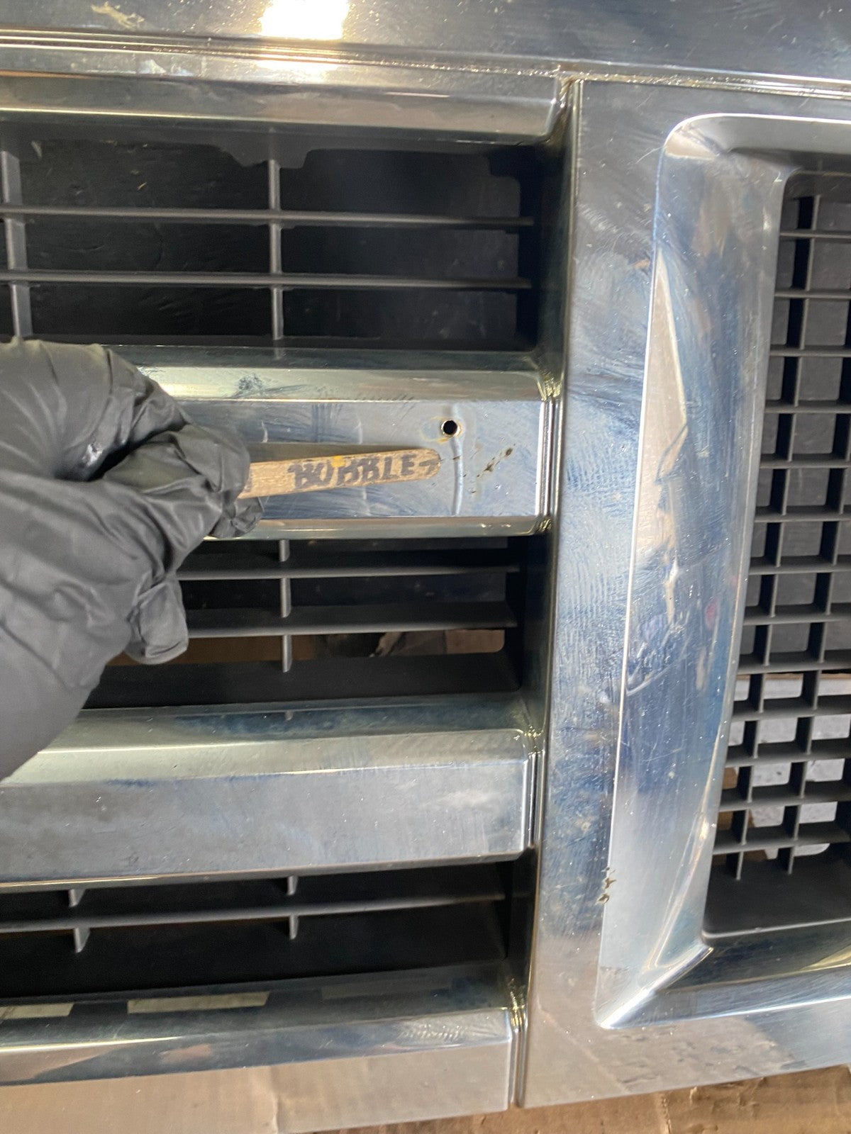 2008-2014 Ford Econoline E150 E250 Front Upper Chrome Grill Grille Oem Q0528 DG5