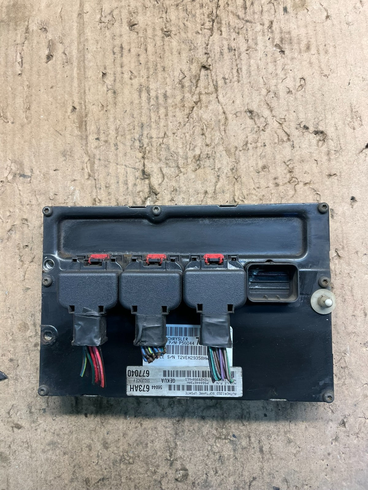 2006  Jeep Commander Grand Cherokee 3.7L Engine Control Module ECU ECM T7158 DG0