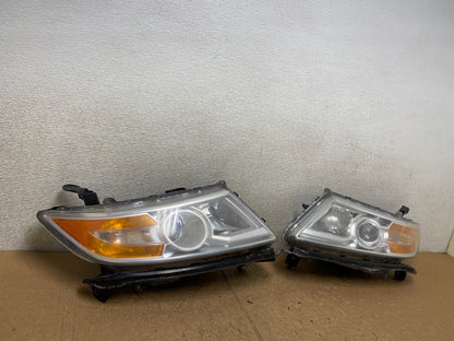 2011 2012 2013 Honda Odyssey Left+Right Side Headlights Halogen V3809 DW2