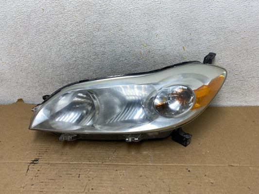 2009 to 2014 Toyota Matrix Left Driver LH Side Halogen Headlight AH8096 DW0