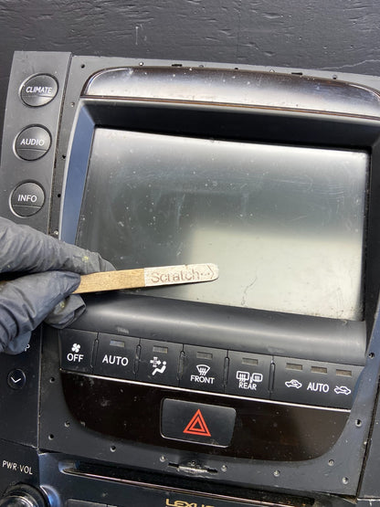 2006 to 2007 Lexus GS300 GS350 GS430 Navigation GPS Radio CD OEM  ab5835 DG1