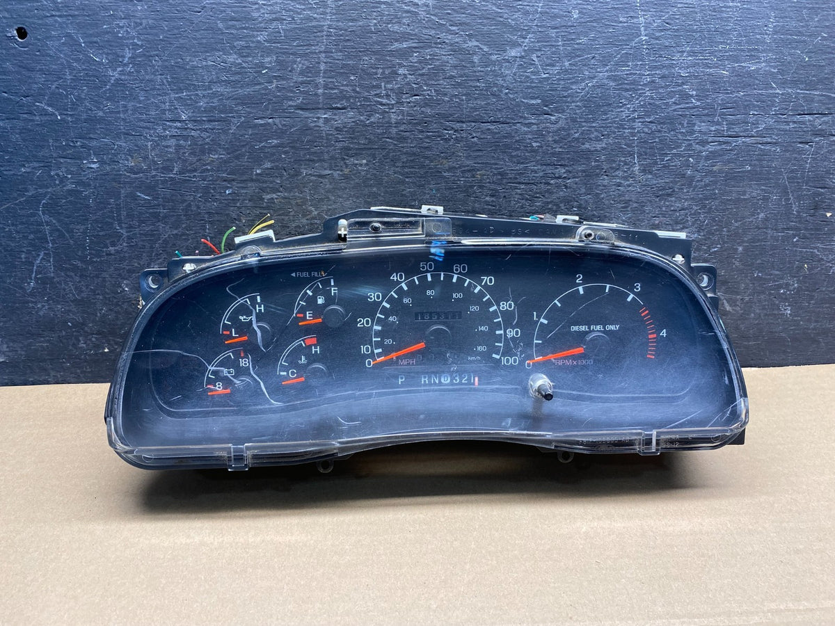 1999 - 2001 Ford F250 F350 Speedometer Cluster Gauge ah9736 DG0