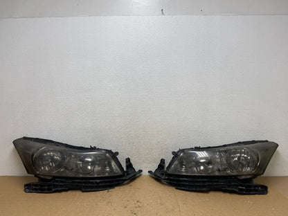 2008 to 2012 Honda Accord Sedan Left+Right Set Halogen Headlights AG2379 DW0