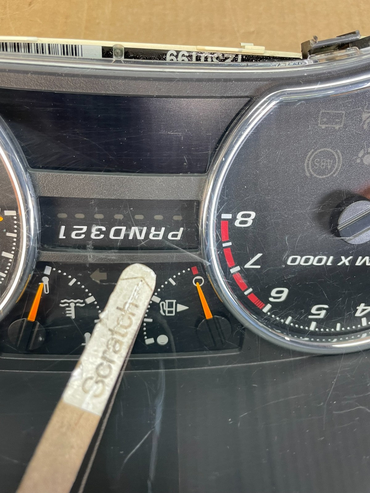2008 Chevrolet Colorado Instrument Cluster Speedometer AF3624 DG3