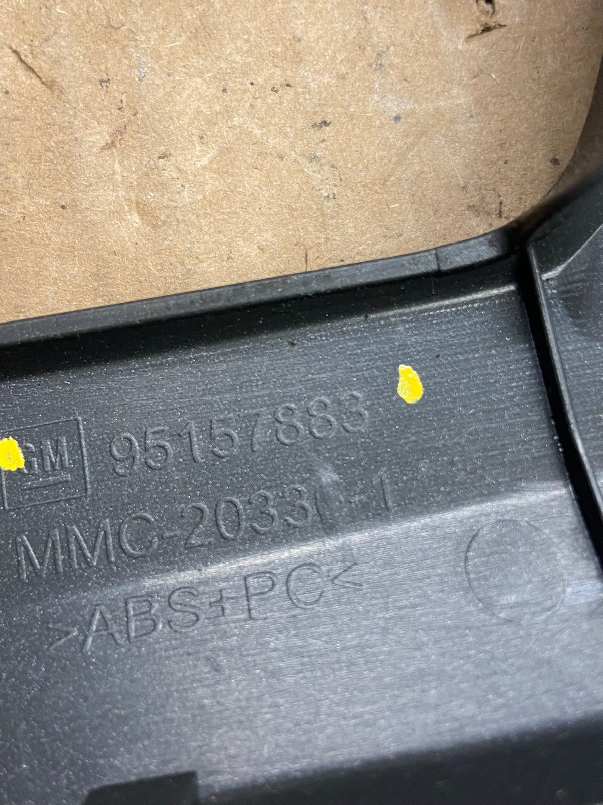 2012-2016 Chevrolet Sonic Center Dash Radio Air Vent Trim Bezel AD2220 DG5