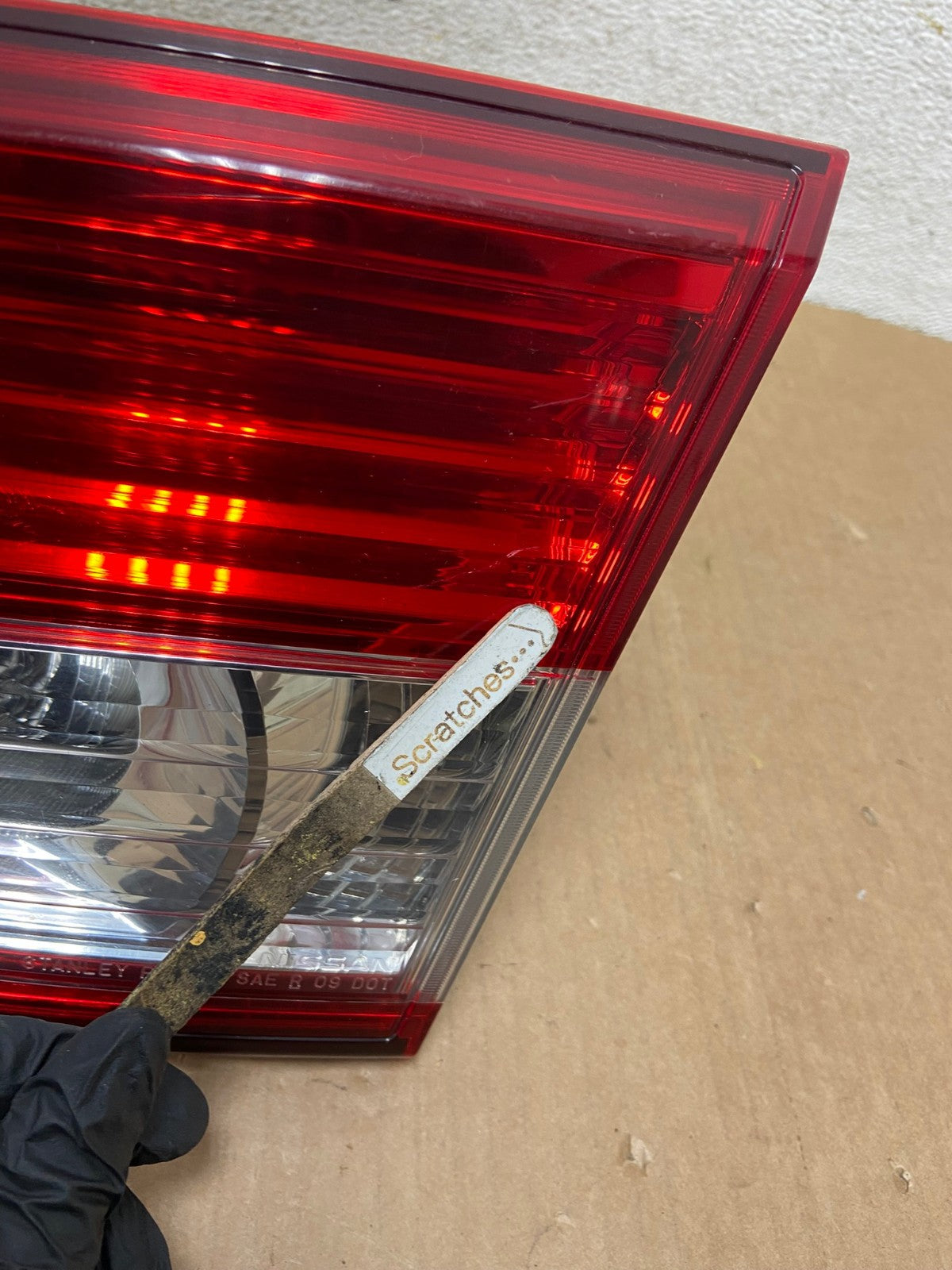 2011 - 2017 Nissan Quest Right Passenger Rh Side Inner Tail Light AI5472 LK4
