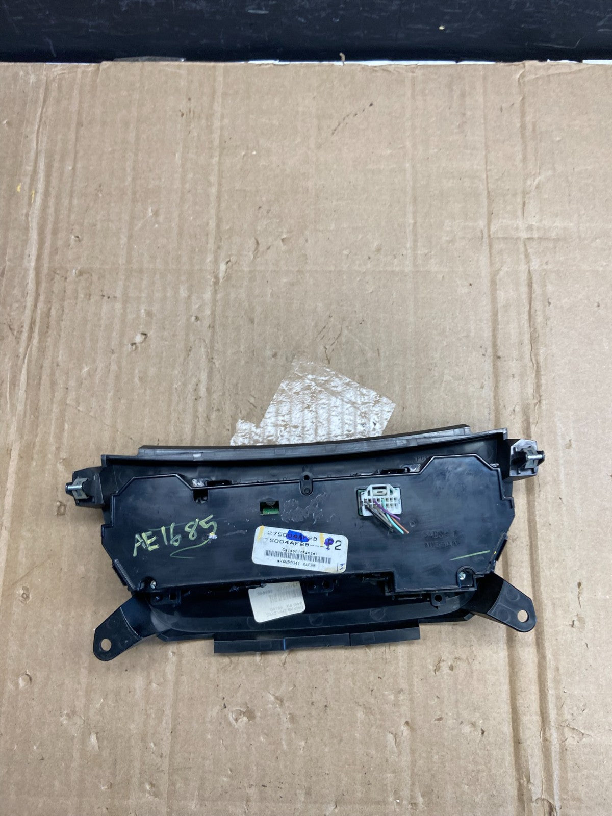 2015-2017 Nissan Sentra Climate Control Unit Heater Ac Temperature ae1685 DG3