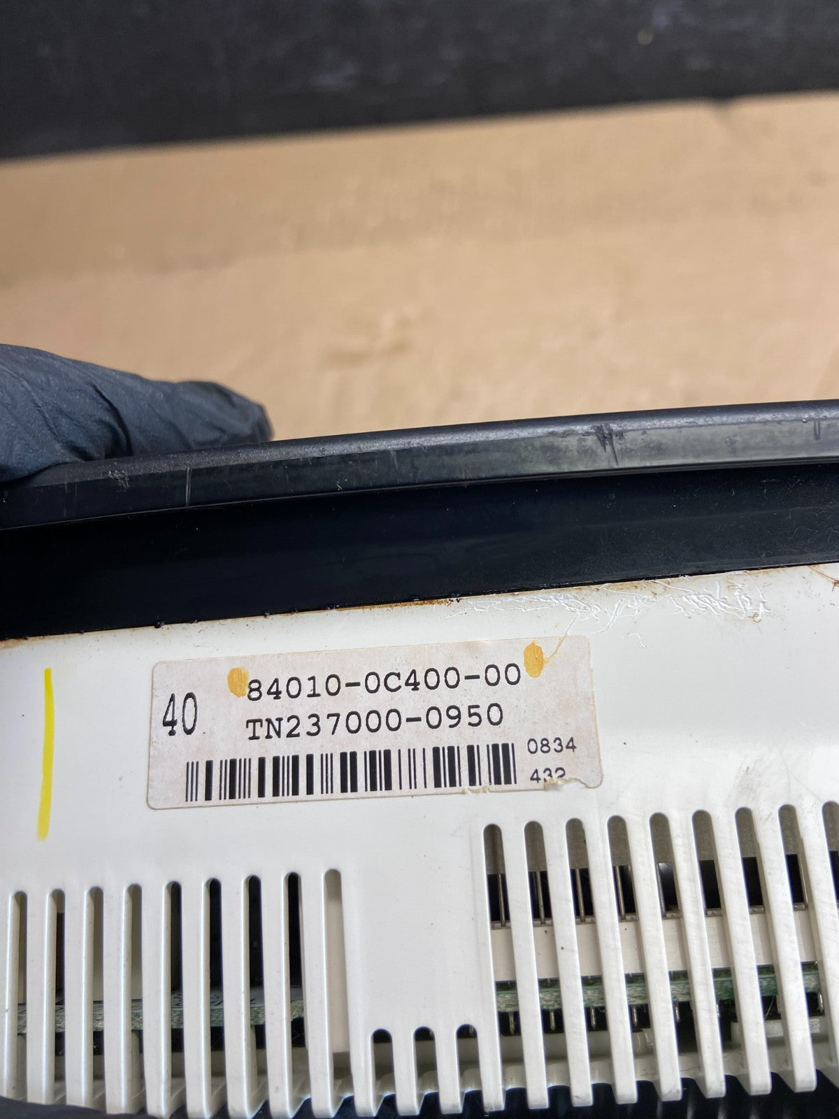2000 2001 2002 Toyota Tundra Climate Control Panel Radio Bezel AF1987 DG5
