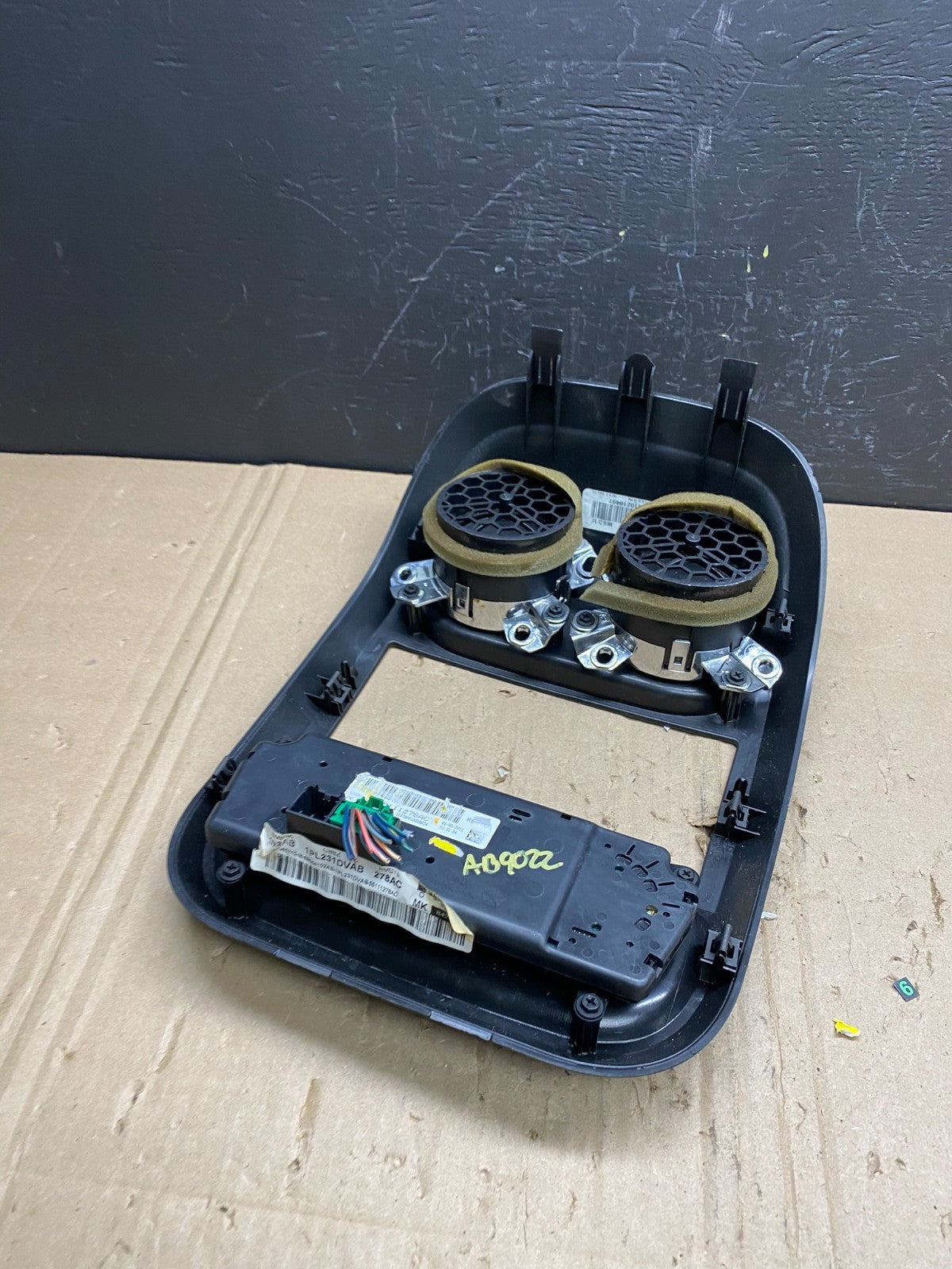 2011 to 2017 Jeep Compass Dash Climate Temperature Control Radio Bezel AB9022 DG4