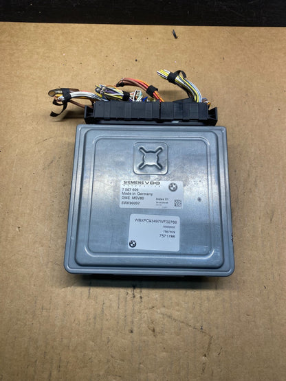 2007 to 2011 Bmw 328i X3 Ecm Ecu Engine Computer Module AH5004 DG0