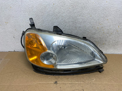 2001 - 2003 Honda Civic Coupe Headlight Halogen Right Passenger Rh AH7872 DW0