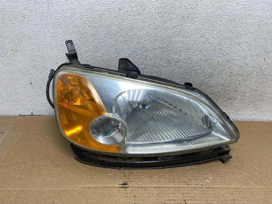 2001 - 2003 Honda Civic Coupe Headlight Halogen Right Passenger Rh AH7872 DW0
