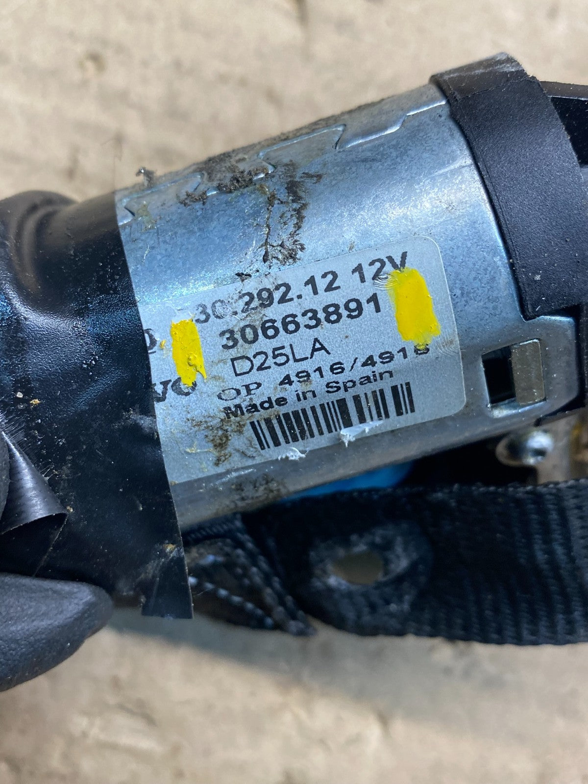 2008-2016 Volvo V70 XC60 XC70 Tailgate Back Door Rear Wiper Motor Wiper ad9475 D5