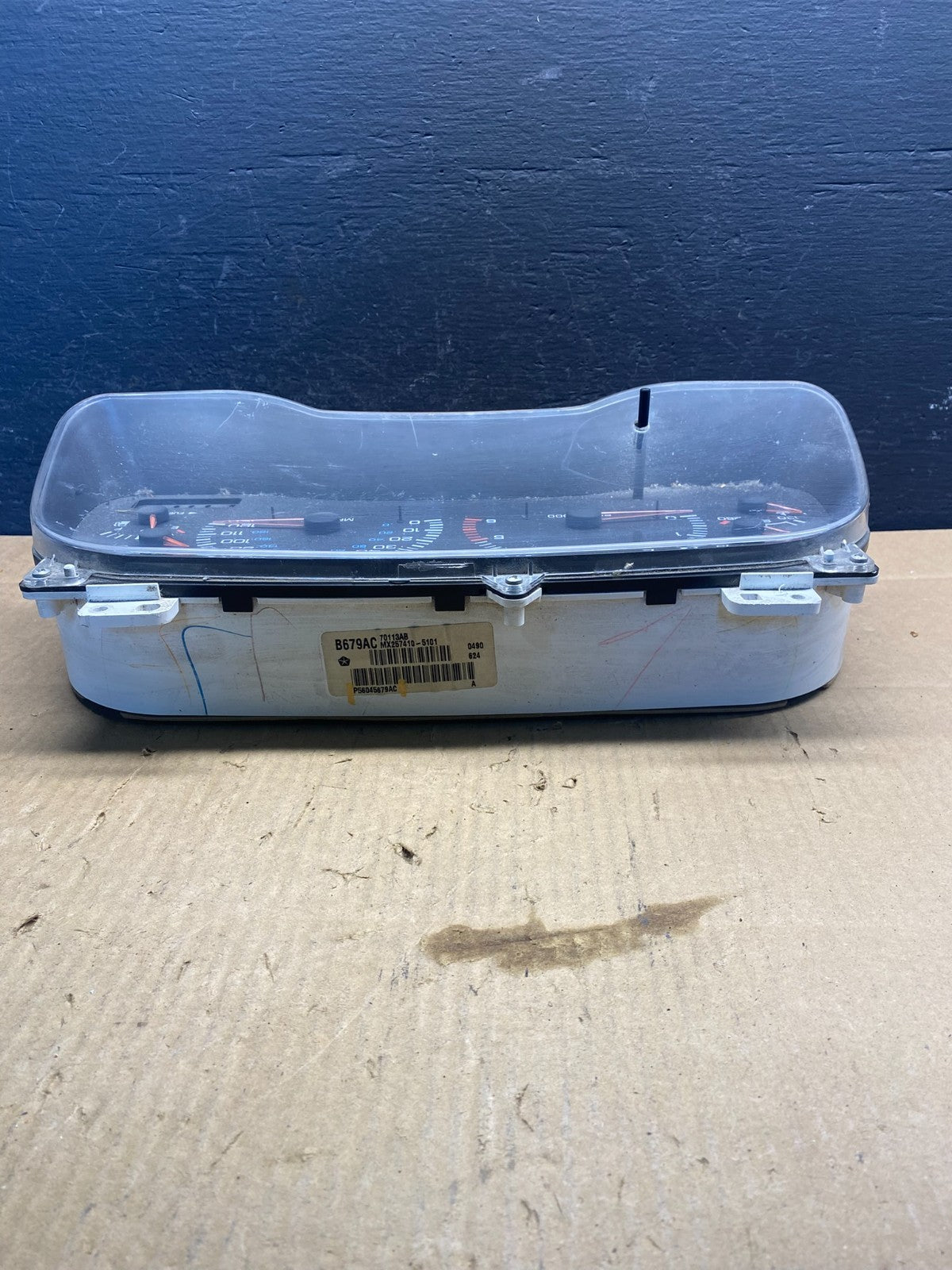 1998 2001 Dodge Ram 1500 Instrument Speedometer Gauge Cluster AD1609 DG3