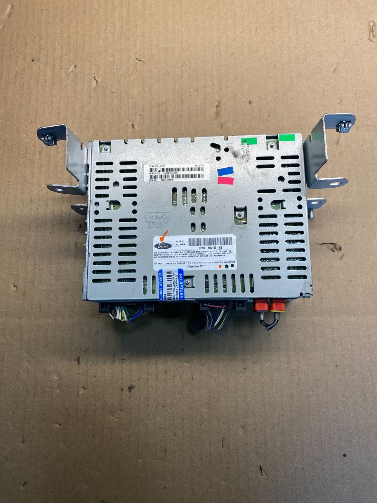2013 2014 Lincoln Mkt Am Fm Cd Player Radio Receiver ab4164 DG4