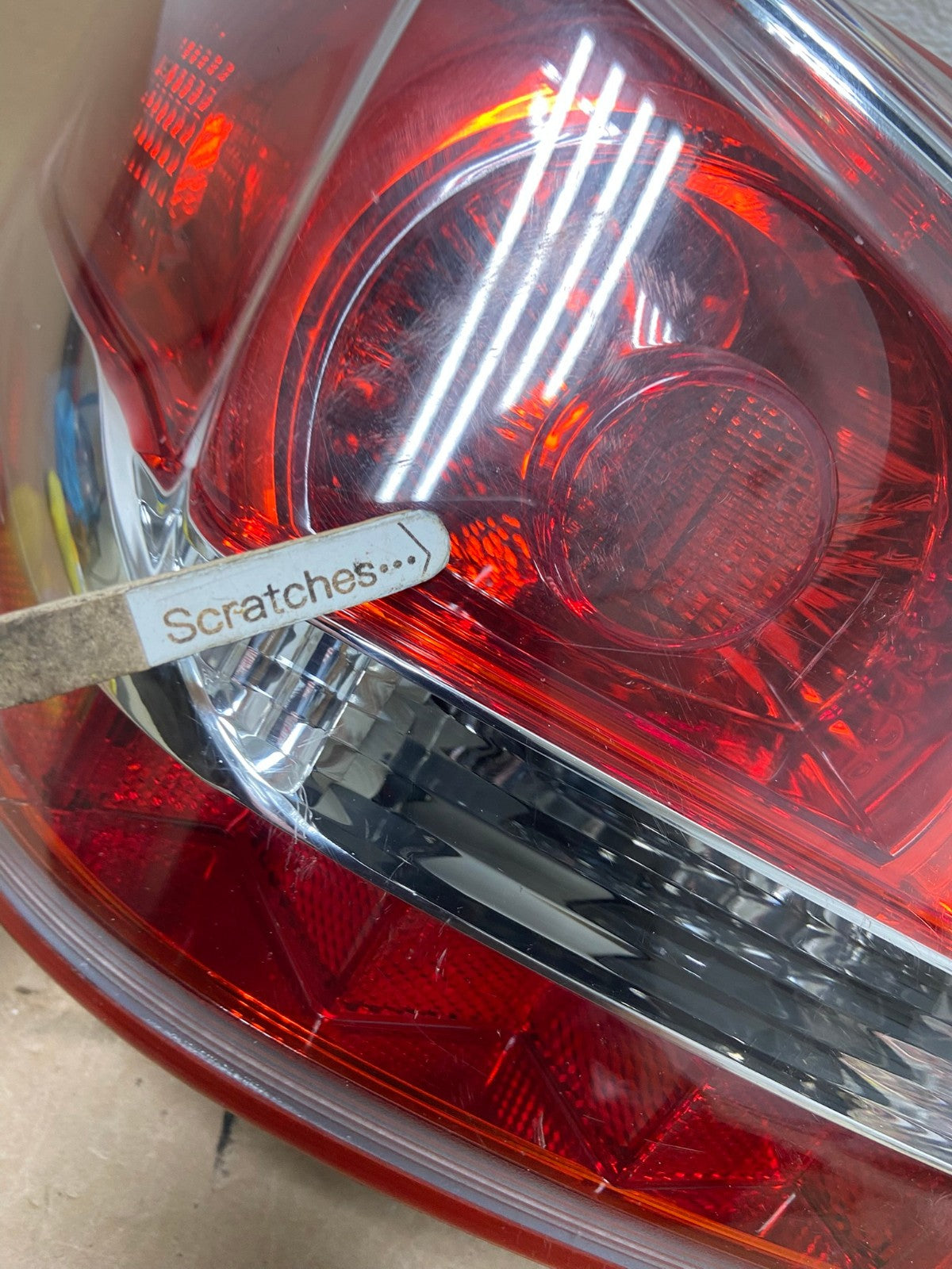 2013 2014 2015 Nissan Altima Left Driver LH Side Tail Light AG4124 LK3