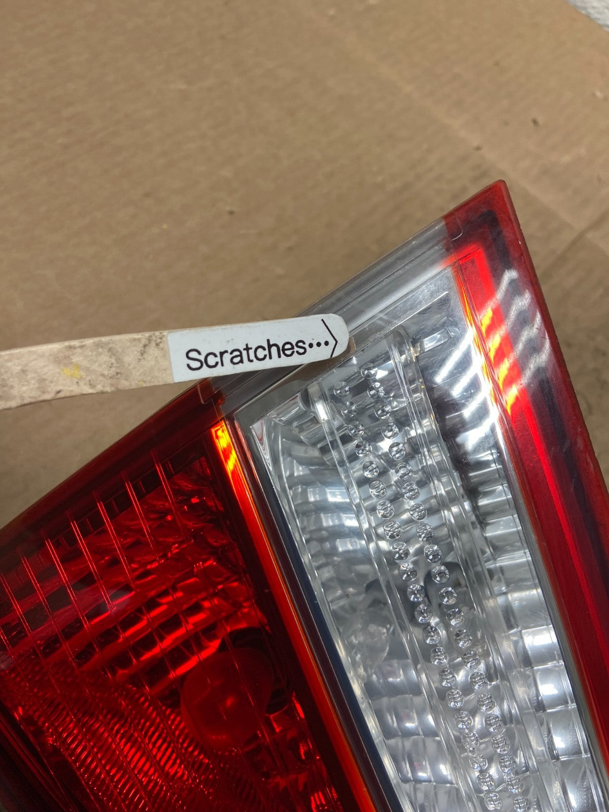 2007 to 2012 Hyundai Veracruz Inner Tail Light Left Driver Side OEM Y8996 DW3