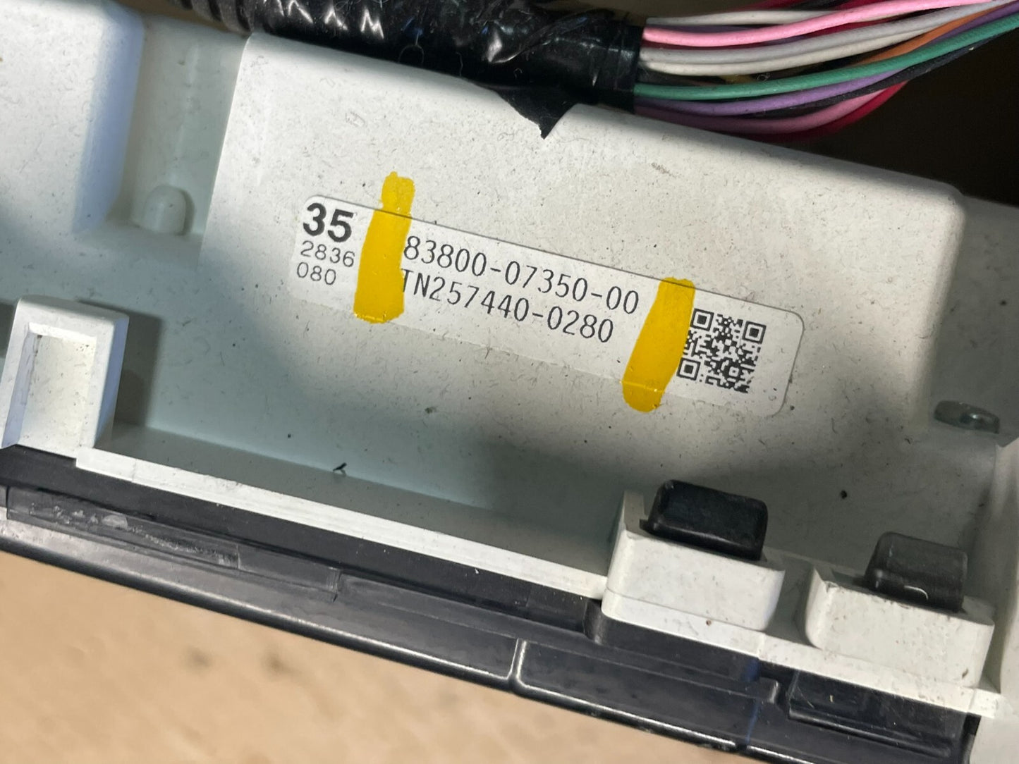 2007 Toyota Avalon Speedometer Cluster L2376 PS7