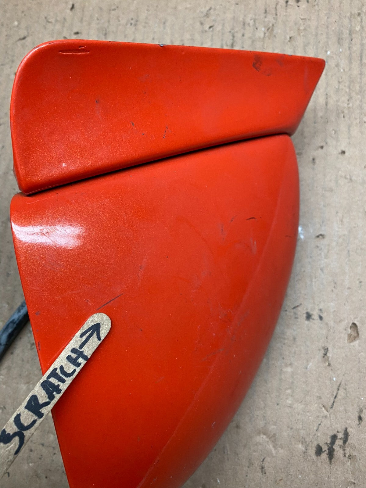 1988 to 1996 Chevrolet Corvette Right Passenger View Door Mirror A65977