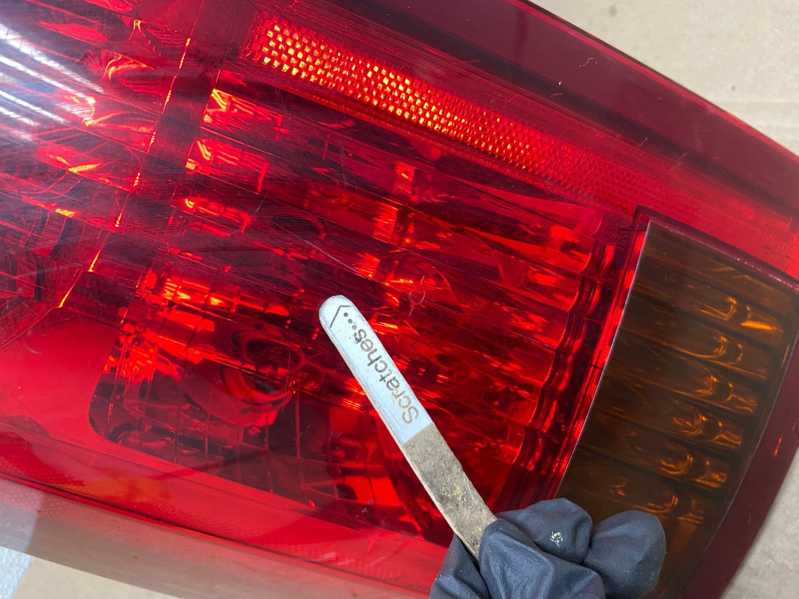 2003 to 2007 Cadillac Cts Left Driver LH Side Tail Light AG4837 LK3
