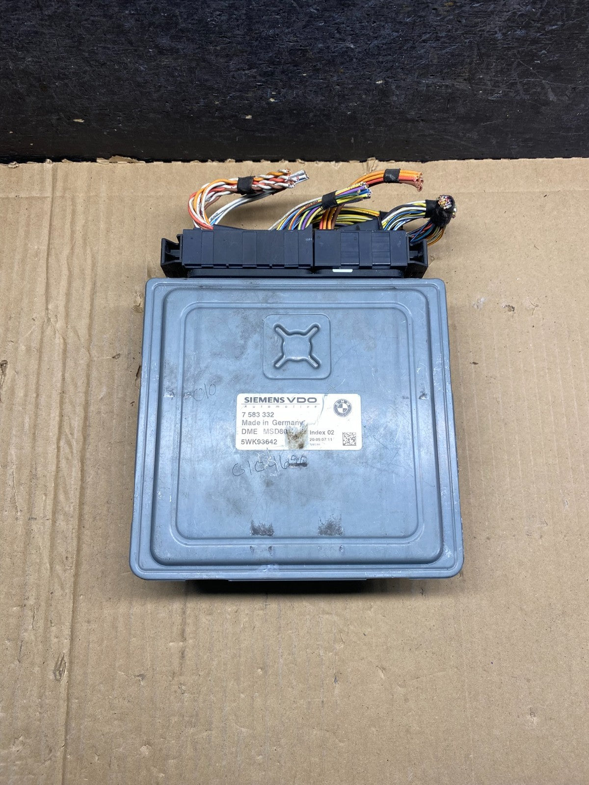 2007 to 2010 BMW N54 335i 535i Engine ECU ECM Computer Module 7583332 AI0295 DW0