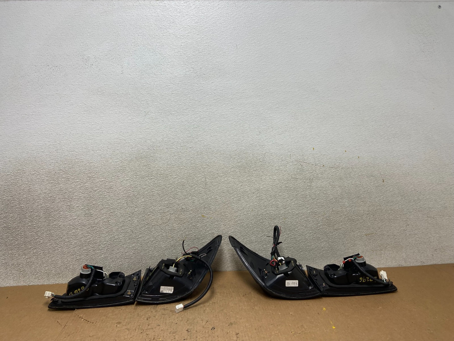 2006-2008 Lexus Is250 Is350 Left+Right Inner LED Black Tail Lights W5262 DW7