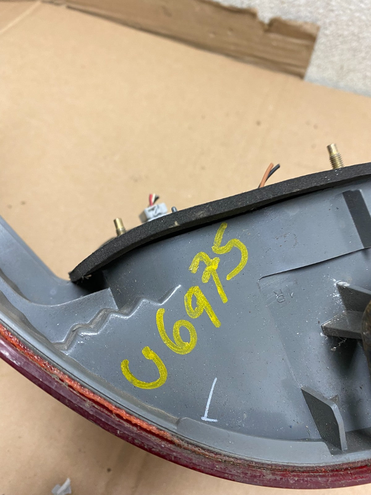 2005 Honda Accord Right Passenger Rh Side Tail Light U6975 DW5