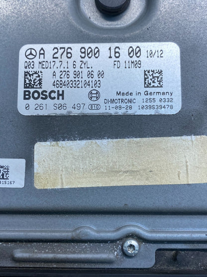2011 to 2012 Mercedes 3.5L ECU E350 ML350 R350 Engine Computer Module AI7764 DG2
