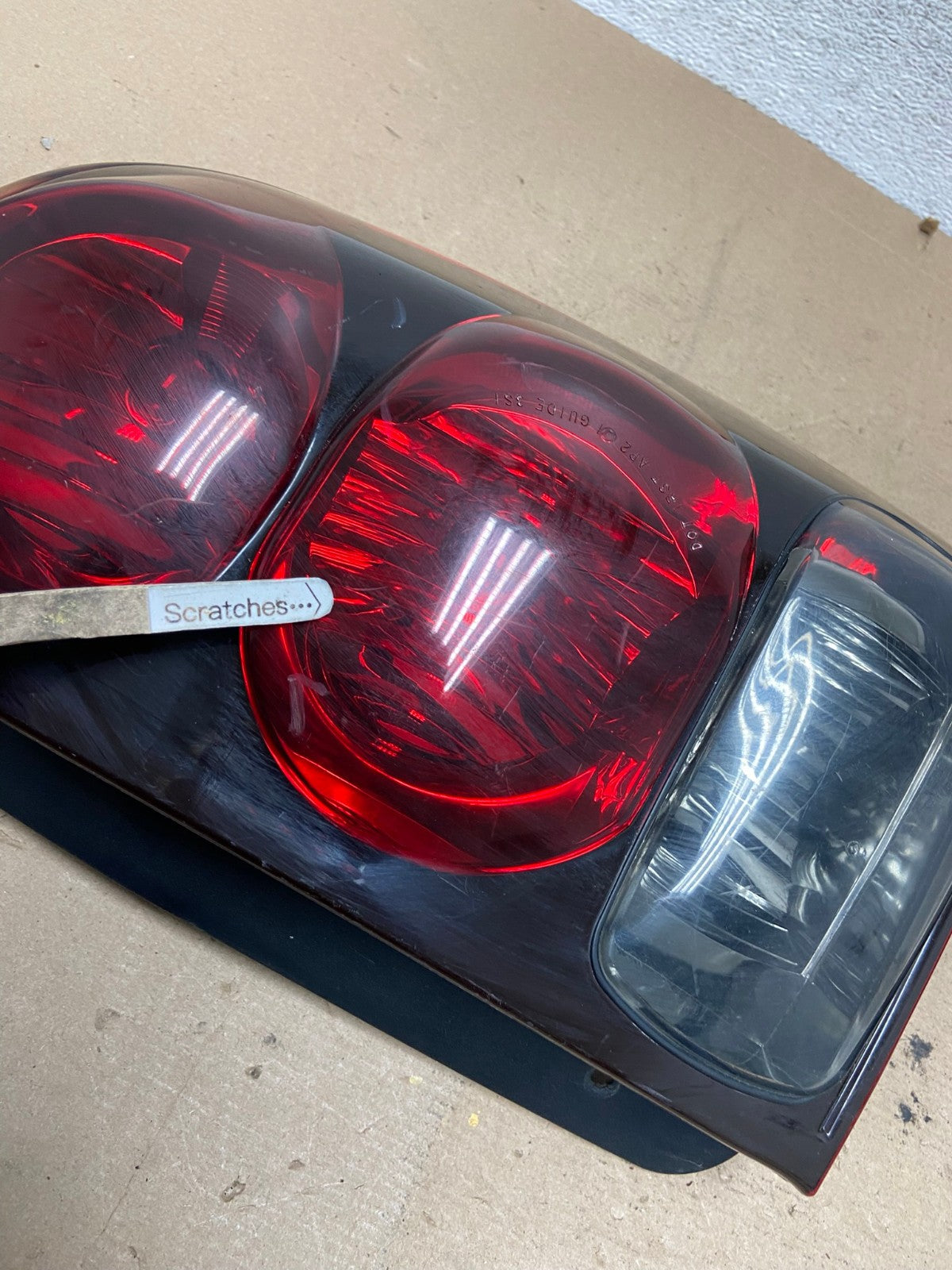 2002 to 2009 Chevrolet Trailblazer Right Passenger Rh Tail Light AF4828 LK3