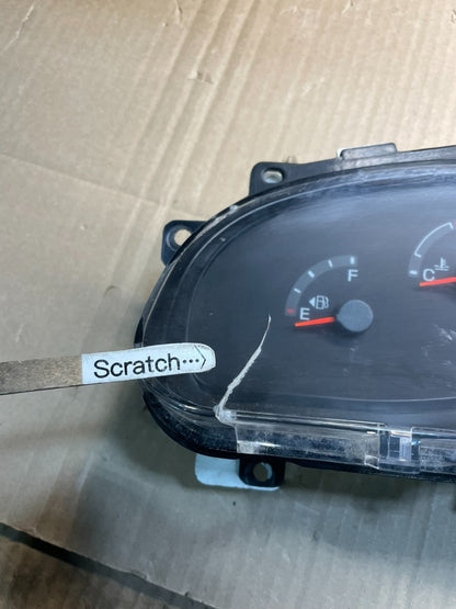 2001 - 2002 Ford Econoline E250 E350 Van Speedometer Instrument Cluster x9873 DG2