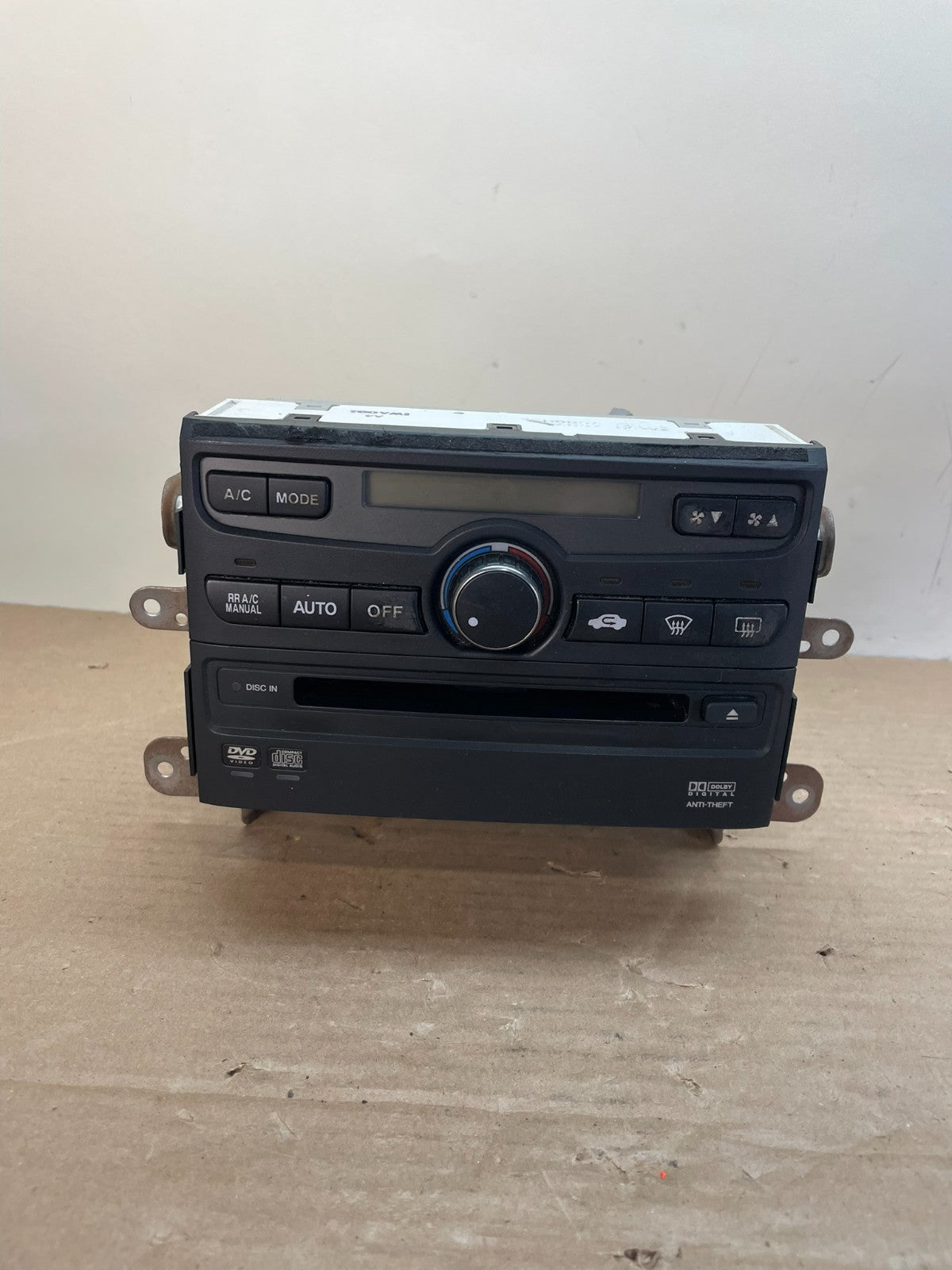 2006-2008 Honda Pilot Center Radio AM CD Player Climate Control AI0516 DG0