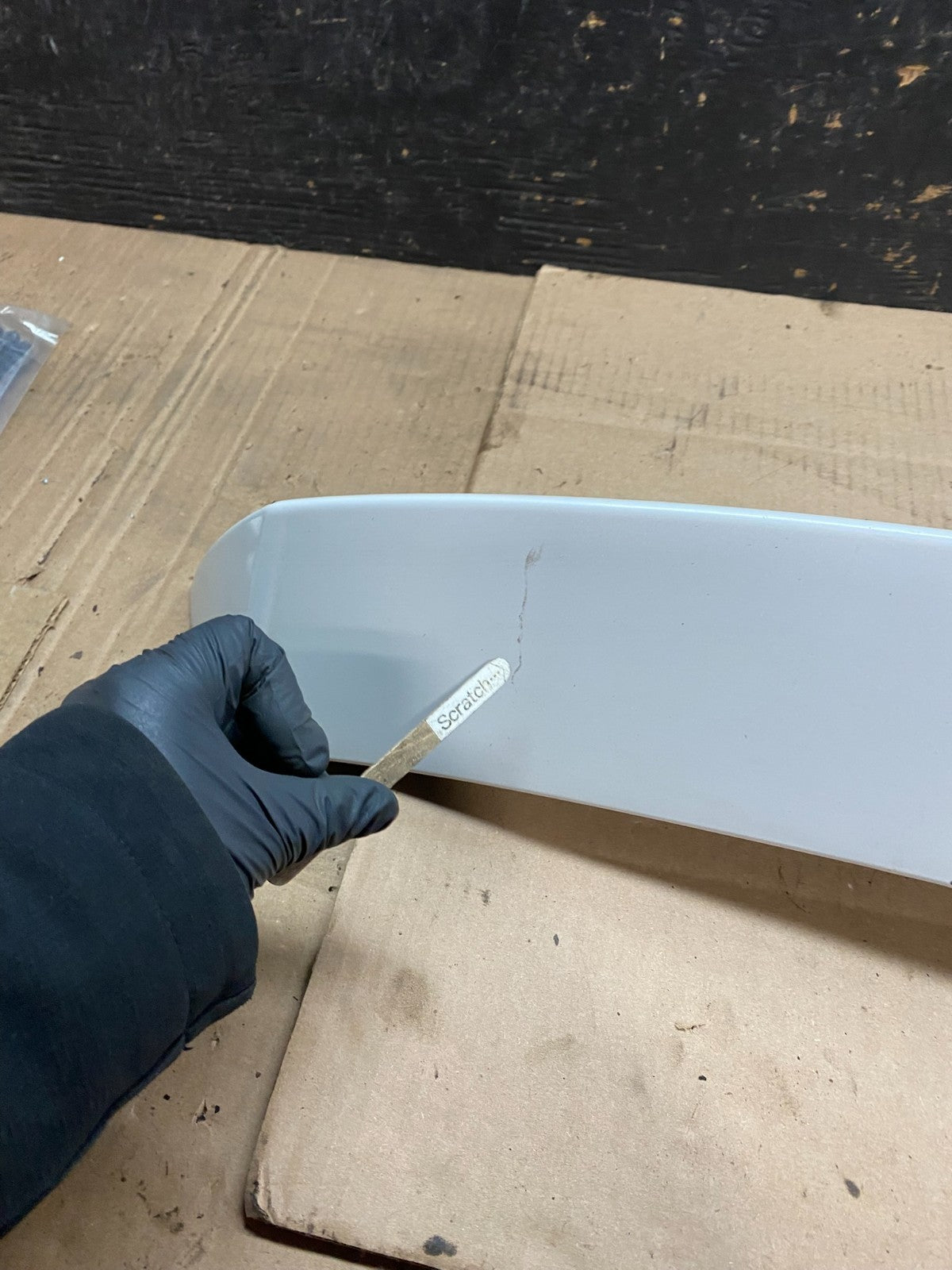 2007 to 2013 Mitsubishi Outlander Rear Spoiler 3RD Brake Light OEM W2562 DG3