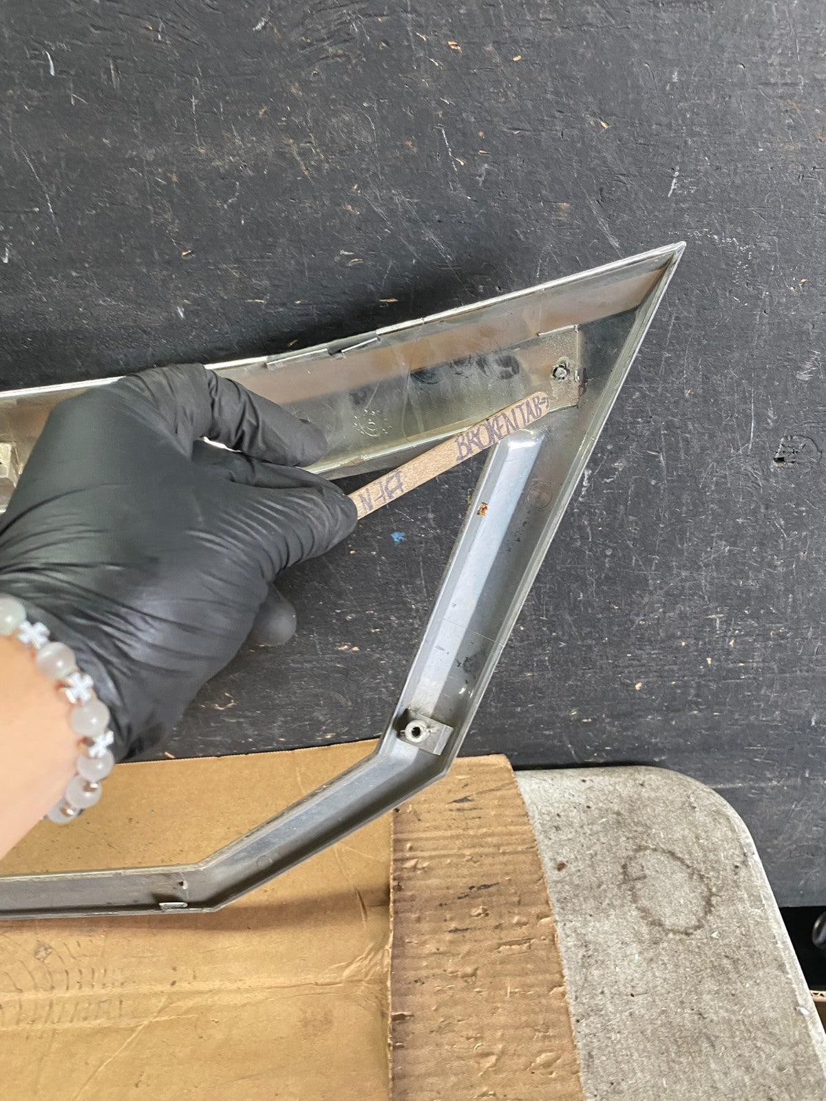 2008 2009 2010 Honda Odyssey Front Upper Chrome Molding Trim Grille Oem Q8448 DG15