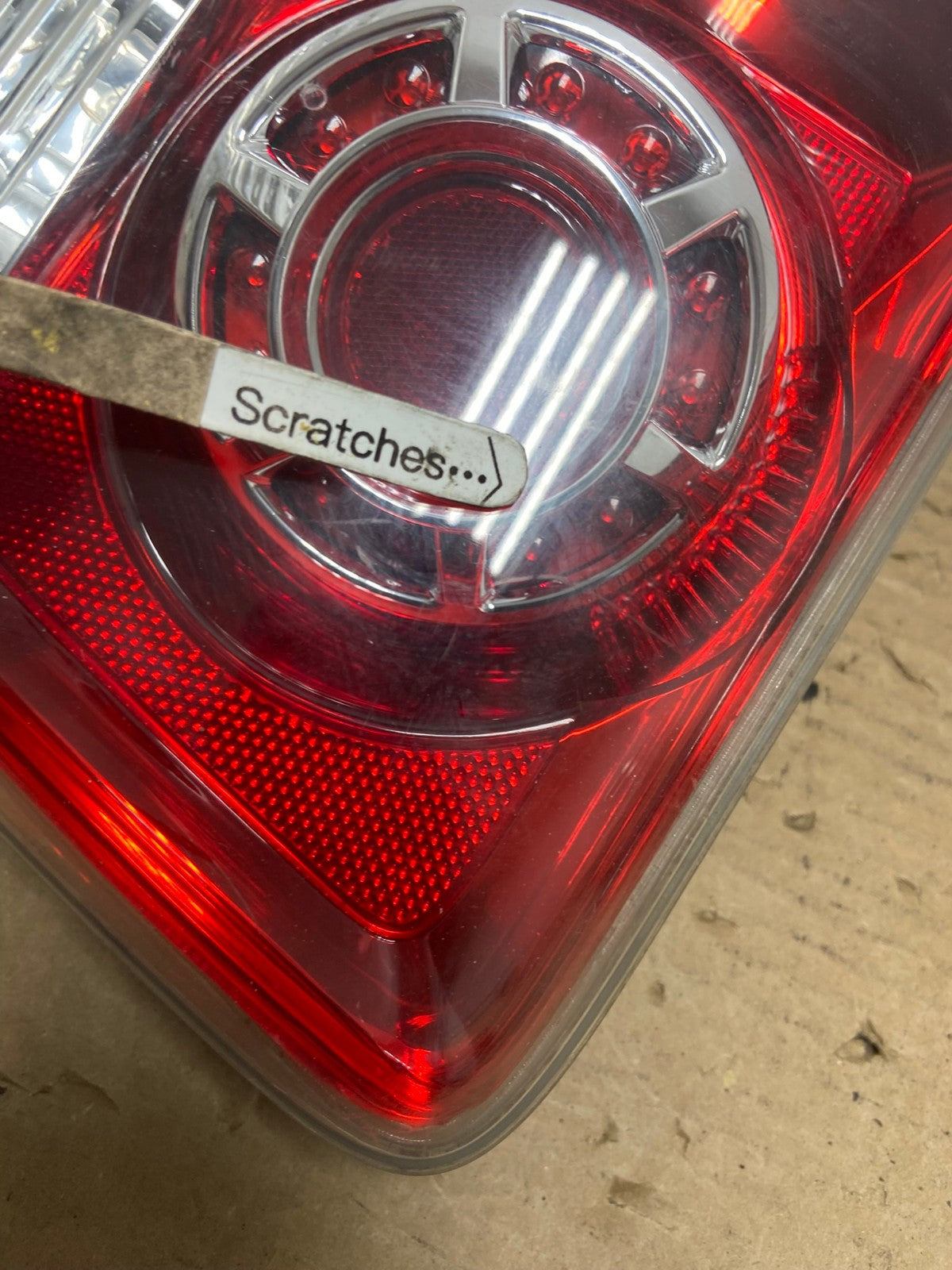 2007 to 2012 GMC Acadia Right Passenger Rh Hatch Tail Light Inner AD4130 LK3