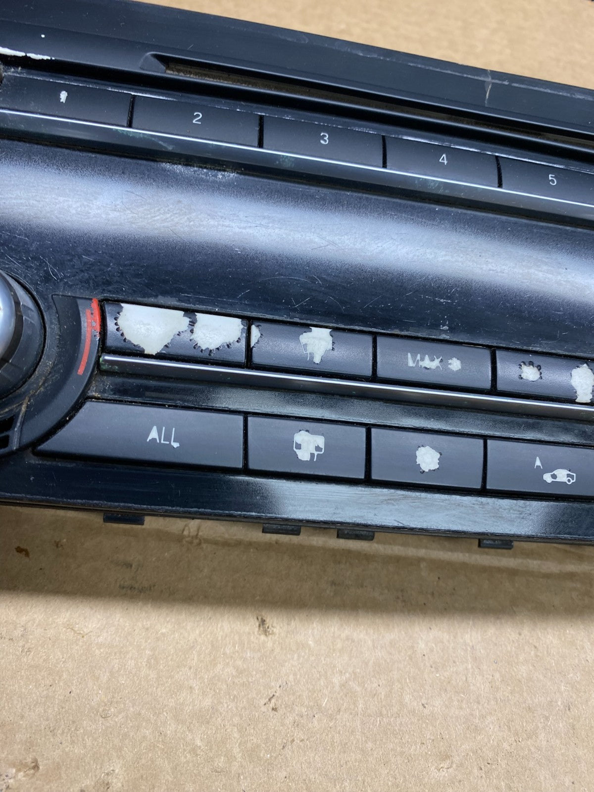2010-2011 BMW F10 535i 550i Heater Ac Climate Radio Stereo Control OEM w6484 DG1