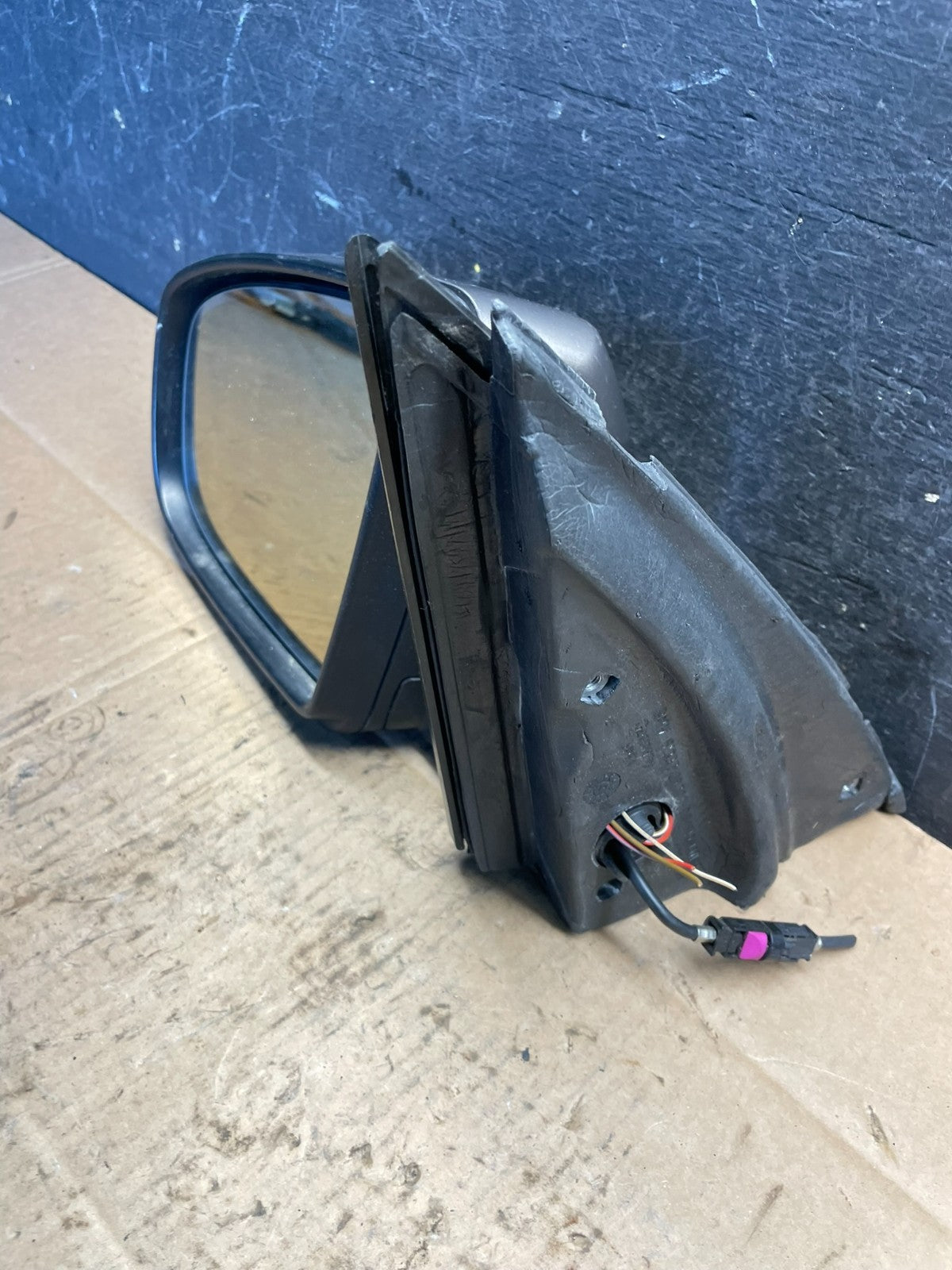 2007 to 2013 BMW X5 Left Driver LH View Door W/ Camera Mirror Oem R9317 DG11
